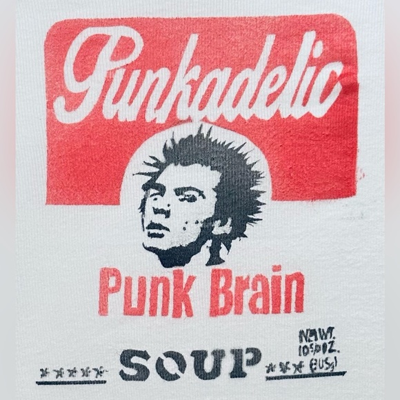 PUNKADELIC Sid Vicious punk rock Sex Pistols goth rave Harajuku baby onesie 6-9M - Picture 2 of 14